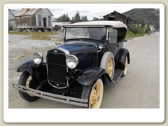 Surprise antique car