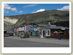 Businesses on the main street