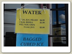 Water at a premium