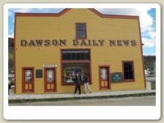 Dawson Daily Newspaper building