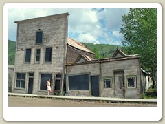 Permafrost damage to building