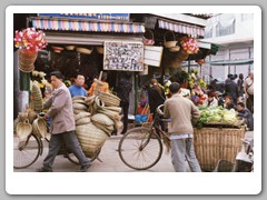 A large market area only a few blocks from our hotel