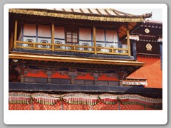 We were allowed to enter the temple grounds and walk throughout the buildings