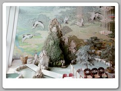 Display in hotel lobby