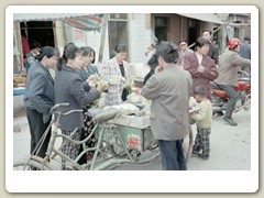 Walking around Xi'an city