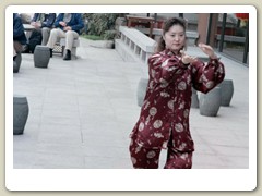 Walking around Xi'an city