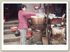 Walking around Xi'an city