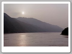 Sunrise on the Yangtze River