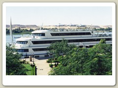 Nile cruise ship - not the one we were on