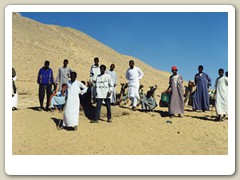 Nubian Desert camel ride to monastery