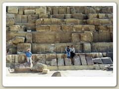 Another perspective of the size of the stones