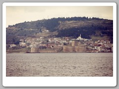 Sailing from Canakkale to Gallipoli