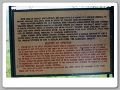 Information sign for Ephesus
